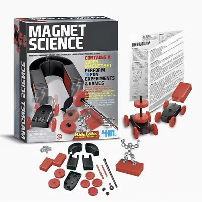 4M Magnet Science Kit Homeschooling Summer School Activity Project Experiments • $12.99