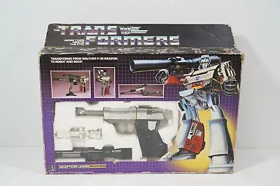 Transformers Megatron G1 Pre Rub 1984 Complete In Box Styrofoam Instructions • $799.99