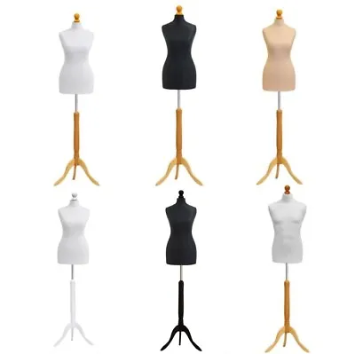 Female Tailors Dummy Male Bust Dressmakers Retail Display Fashion Mannequin • £40.38