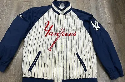 Vintage MLB Genuine Merchandise Apex One New York Yankees Jacket Large Baseball • $62.75