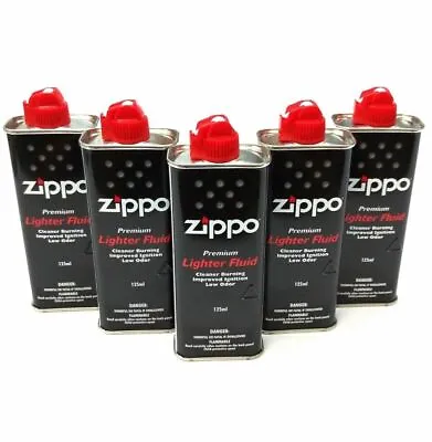 Original Zippo Premium Lighter Fuel Fluid Refill Wick Flints  • £2.99