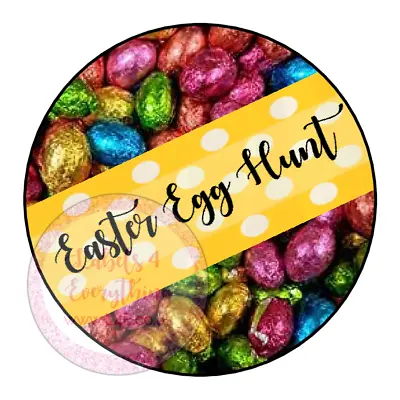 Easter Egg Hunt Chocolate Stickers Gift Box Sweet Cones Sweet Hamper Gift Bag • £1.99