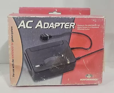 Nintendo 64 AC Adapter Power Supply Performance Interact NOS Open Box • $11.99