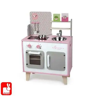 £84.95 • Buy Janod MACARON COOKER KITCHEN Wooden Toy 3 Yrs+ BN