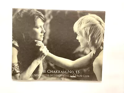 VTG Newsletter Of The Official Xena Warrior Princess Fan Club - Chakram No. 13 • £21.22