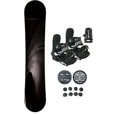 159cm Vector Wide Snowboard And Bindings XL Package Combo Set +burton-rnin442 • $229.95