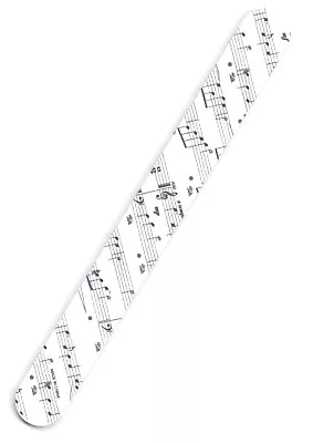 *New* 1 X Double Sided Music Notes Design Emery Board Nail File Free Postage • $6.39