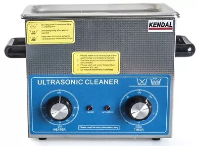 1 NEW Kendal Commercial Grade 220 Watts 3 Liters Ultrasonic Cleaner SALE 3 Liter • $159