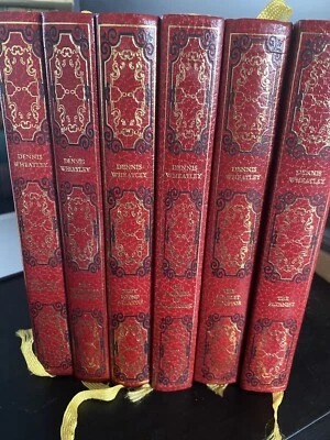 £17.99 • Buy Dennis Wheatley Books X6 Decorative Hardbacks 