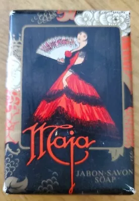 Vintage Maja Jabon By Myrurgia ESPANA Soap Bar 2 7/8 Oz Spain Barcelona NEW NIP • $4.99