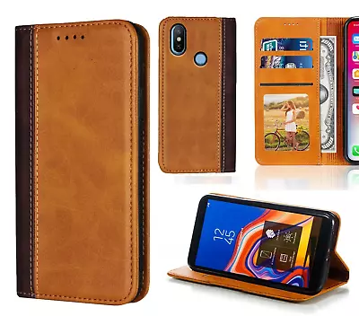 Xiaomi Mi 6X / Xiaomi Mi A2 Wallet Case Contrast Color Retro Look • $8.79