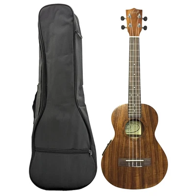$99.95 • Buy Tribute 26 Inch Tenor Electric Acoustic Ukulele Nylgut Strings W/Black Bag 