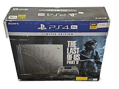 Sony PlayStation 4 (PS4) Pro Console - 1TB (The Last Of Us: Part 2 Edition) • $599