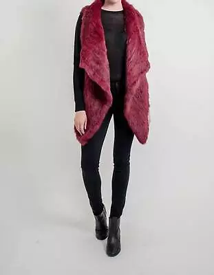 Love Token Chloe Genuine Rabbit Fur Vest For Women • $83