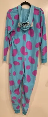 Disney Pixar Cosplay Monsters Inc Sully One Piece Jumpsuit Adult Size L • $10