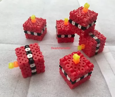 6 12 18 24 3D Minecraft TNT Cake Toppers Party Favors Goodie Bag Fillers Cupcake • $20