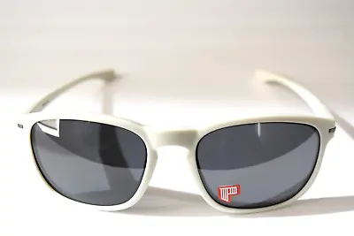 OAKLEY Enduro White Black Iridium Polarized OO9223-17 55-18-136 Sunglasses • $89.99