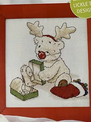 DMC Lickle Ted Lickle Sweetie Christmas Cross Stitch Design Chart • £1.49