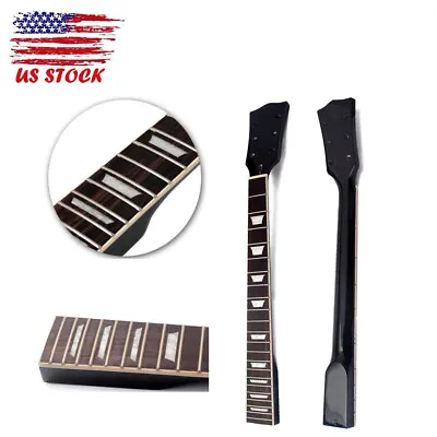 Nickel 22 Frets Canada Maple Guitar Neck Rosewood Fretboard For Les Paul LP SG • $53.64