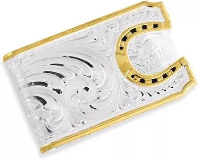 Montana Silversmiths Western Themed Money Clip Made In USA • $85