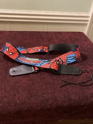 Buckle-down The Amazing Spiderman Belt 2015 32-42” Waist Lace Up Closure Mens • £19.95