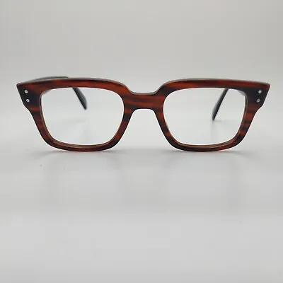 Rare German   Hornrim Tortoise  Vintage Eyeglasses  Circa1960 • $425