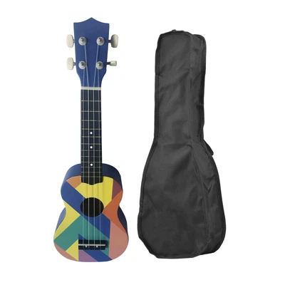 $46.01 • Buy 21-inch  Soprano Ukulele With Gig Bag 4 Strings Basswood Plywood S0K6