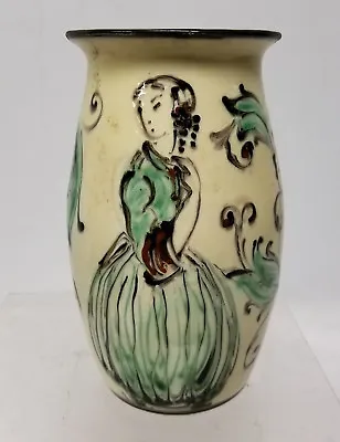 Rare Herman Kahler Figural Aesthetic Denmark Mid Century Vase • $500