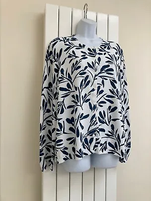 Marina Rinaldi Cotton Cardigan  -Size 16/18 • £19.99