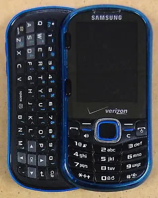 Samsung Intensity 2 II SCH-U460 - Blue & Black ( Verizon ) Cellular Slider Phone • $13.59