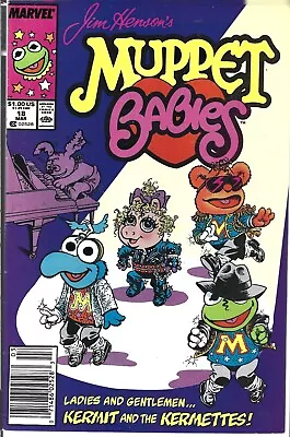 Jim Henson's Muppet Babies #18 (fn/vf) Copper Age Marvel Humor / Tv Comic • $7.89