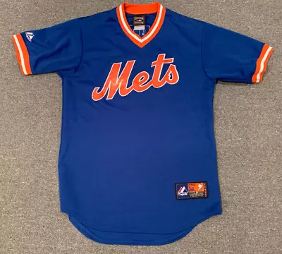 Gary Carter New York Mets Cooperstown Collection Majestic Jersey Vtg • $50