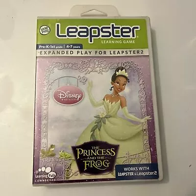 Disney Princess: The Princess And The Frog - LeapFrog Leapster 1&2 • $15
