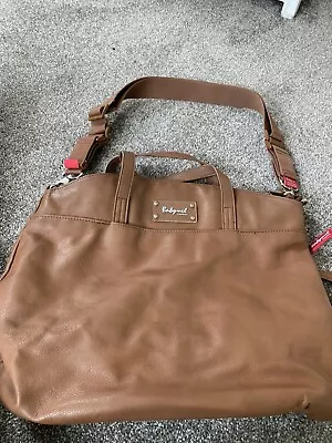 Babymel Brown Leather Style Baby Bag. Changing Bag. • £9.99