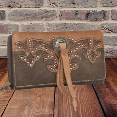 Montana West Wallet Boot Scroll Collection Western New • $24.88