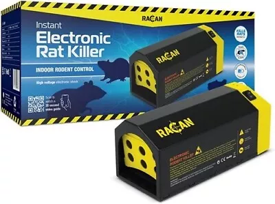 £27.99 • Buy AMOS Racan Instant Electronic Rat Killer Trap Zap Recharge Indoor Rodent Control