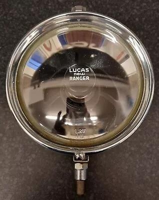£25 • Buy Lucas New Ranger LR 7/M5 Vintage Chrome Spot Light Lamp - Superb Condition! 