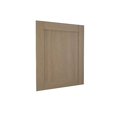 Oak Shaker Style Solid Wood Kitchen Door 600x568mm 597mmx564mm Homebase - New • £30