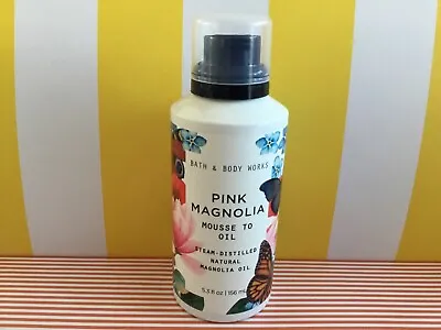 Bath & Body Works Pink Magnolia Mousse To Oil 5.3 Oz • $25