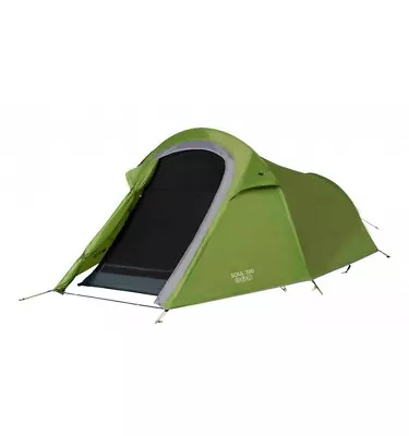 Vango Soul 200 2-Man Easy Pitch Camping Tent Lightweight Ventilated Green • £79.99