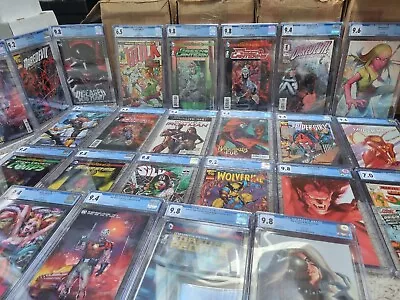 CGC Graded Comic 9.8 Bundle Marvel DC Comic Lot • £60