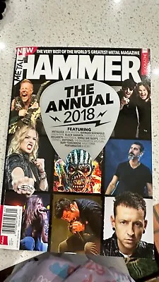 Metal Hammer UK Issue 1 The Annual 2018 Metallica Iron Maiden FREE SHIPPING Sb • $20