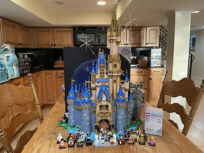 $300 • Buy LEGO Disney: The Disney Castle (43222), And Disney 100 Minifigures 100% Complete