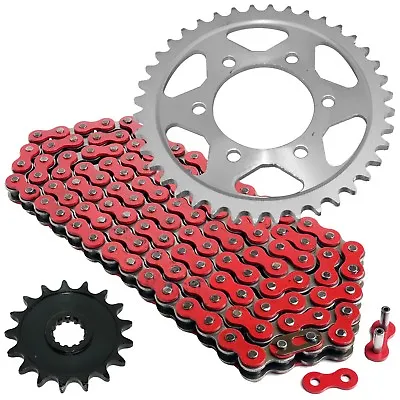 $42.25 • Buy Red Drive Chain And Sprocket Kit For Kawasaki Ninja ZX-10R ZX1000D 2006 2007