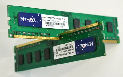 8GB (2x4GB) DDR3 1333MHz Ram For HP Elite 8100 8200 PC3 10600U Memory 240 Pin • $34