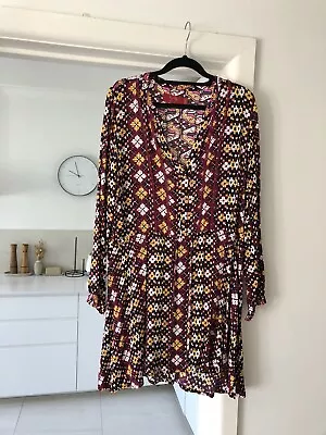 Tigerlily Long Sleeve Floral Dress Size 10 • $21.50