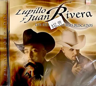 LUPILLO Y JUAN RIVERA- LOS HERMANOS MAS BUSCADOS/ CD- BRAND NEW! SEALED. • $9.50