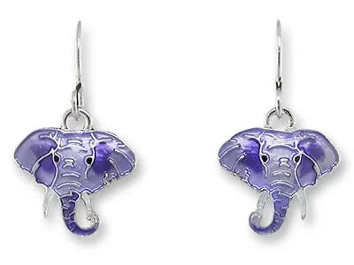 Zarah Zarlite African Elephant Pierced Earrings  Endangered Species Collection  • $25.99