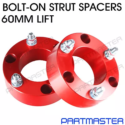 For Toyota Hilux GUN126 N80 4WD Front Coil Spacers Strut 2  60mm Lift Kit Pair • $120