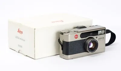 Leica Minilux Titanium Rangefinder 35mm Summarit 2.4/40mm Boxed No.2072415 • $1169